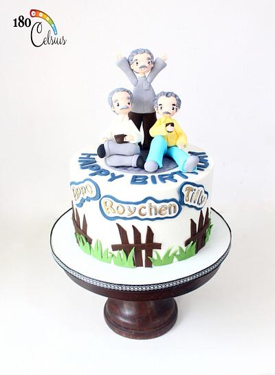 Brotherly Love - Cake by Joonie Tan
