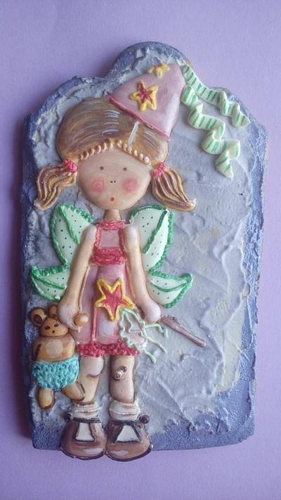 Niña hada - Cake by Lydia Oviedo 