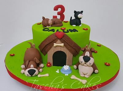 Woofs and Meeaaws  - Cake by Tascha's Cakes