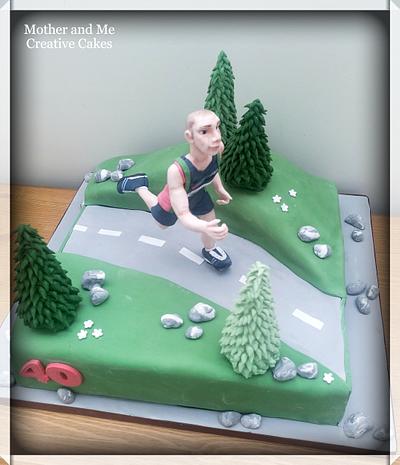 Marathon runner  - Cake by Mother and Me Creative Cakes