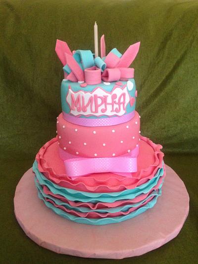 girls cake - Cake by nina