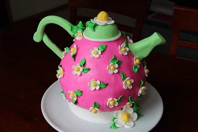 Teapot Cake - Cake by Rachel Skvaril