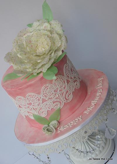 Wafer Paper and Lace - Cake by Jo Finlayson (Jo Takes the Cake)