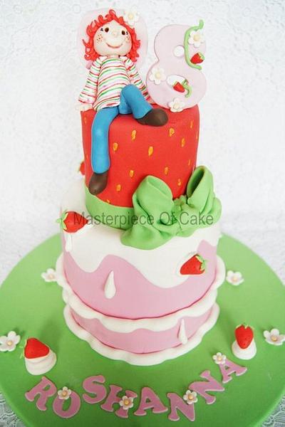 Strawberry Shortcake Cake - Cake by Carol Boelhouwer
