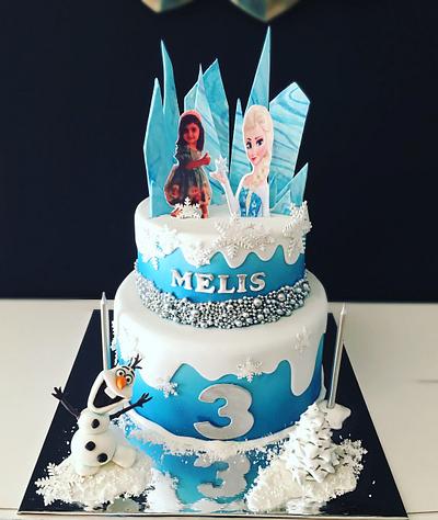 Frozen Elsa & Olaf Cake - Cake by Şebnem Arslan Kaygın