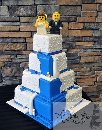 Lego Wedding Cake - Cake by Leo Sciancalepore