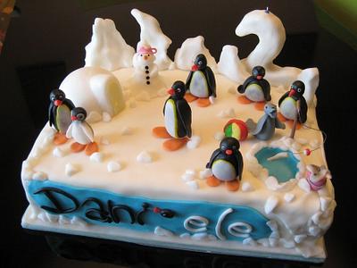 Pingu cake! - Cake by Gioiadimartino