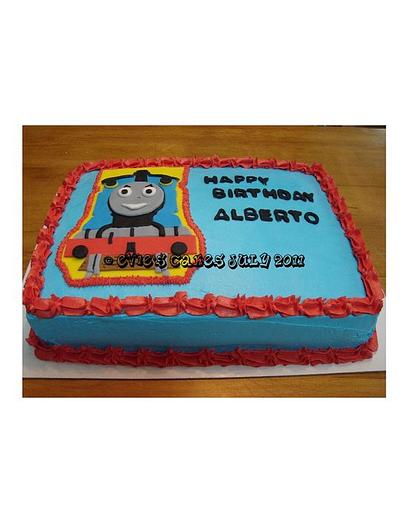Thomas The Train - Cake by BlueFairyConfections