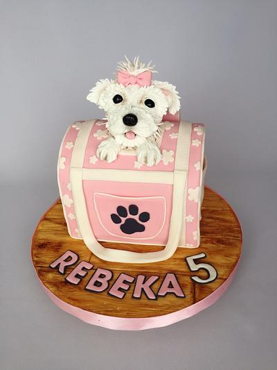 Doggie in the bag - Cake by Layla A
