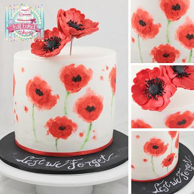 Lest we forget - Cake by Sheridan @HalfBakedCakery