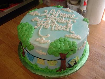 Baby Hartsock - Cake by Jennifer C.