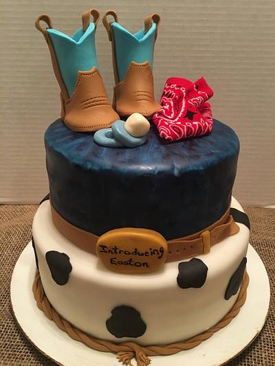 Baby shower cake - Cake by Sweet Confections by Karen