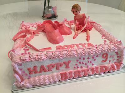 Ballet themed cake - Cake by Malika
