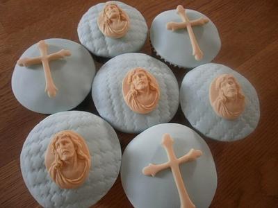 Jesus Religious Christmas Cupcakes - Cake by Babycakes & Roses Cakecraft