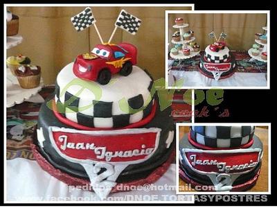 Cars - Cake by Noelia Mallarini