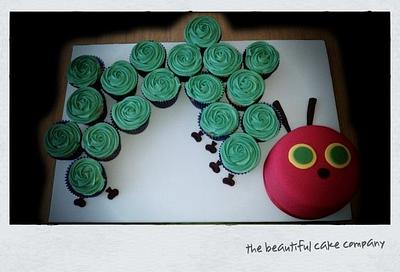 The very hungry caterpillar birthday cake  - Cake by lucycoogancakes