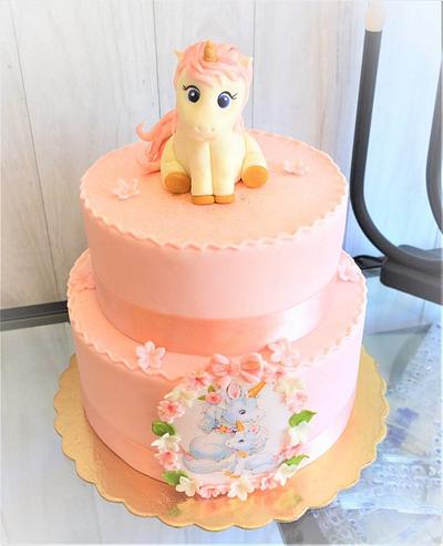unicorn cake - Cake by Maria Ferreira