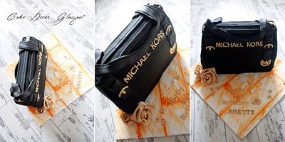 Michael Kors handbag  - Cake by Kalina