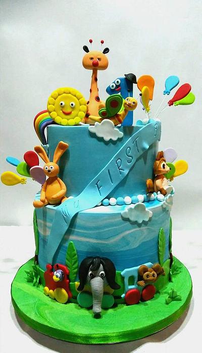  First birthday - Cake by Dari Karafizieva