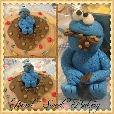 Cookie monster cake - Cake by Heart
