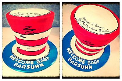 Cat in the Hat Cake - Cake by Fantasy Cakes