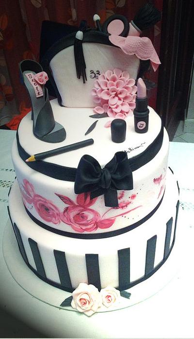 fashion cake - Cake by graziastellina