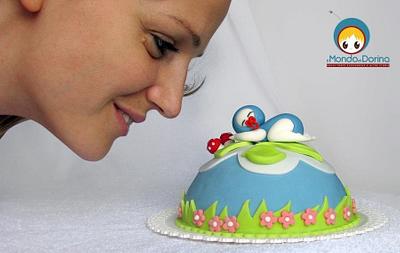 A Little Newborn - Cake by IlMondodiDorina