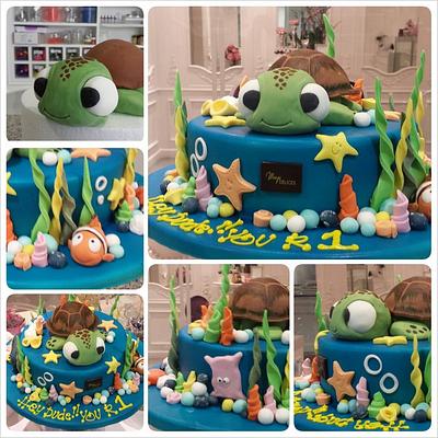 Under the Sea  - Cake by Maya Delices