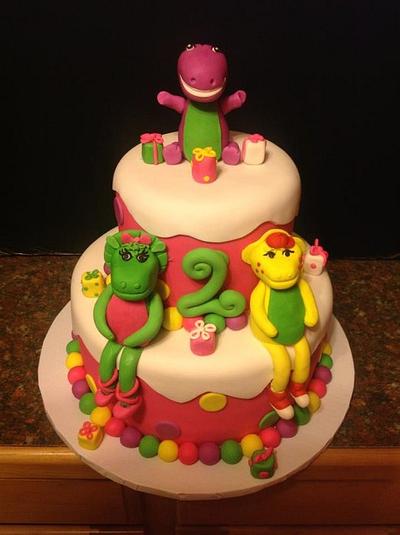 barney cake!!! - Cake by luz m sida