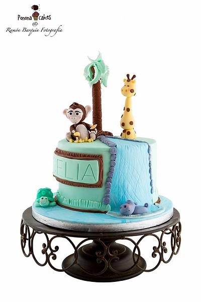 rainforest cake - Cake by Ponona Cakes - Elena Ballesteros