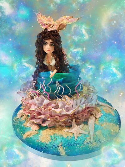 Mermaid cake - Cake by Carla Rino Atelier Cake Design