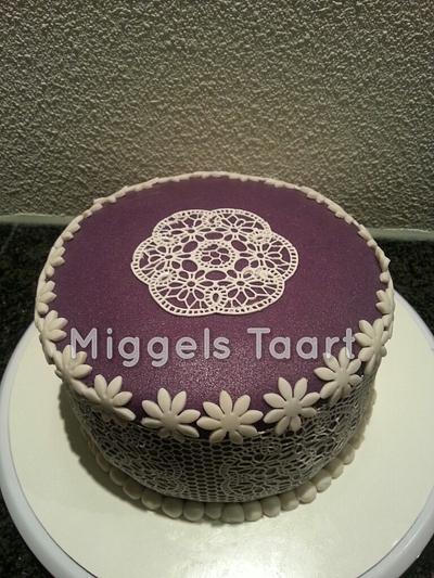 sugar veil cake - Cake by henriet miggelenbrink