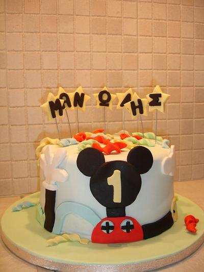 Mickey Mouse Clubhouse - Cake by Dora Avramioti
