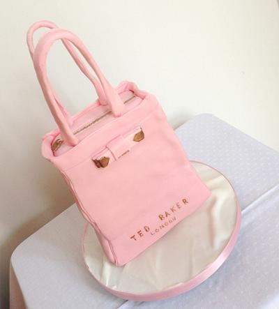 Little Pink Bag - Cake by Fifi's Cakes