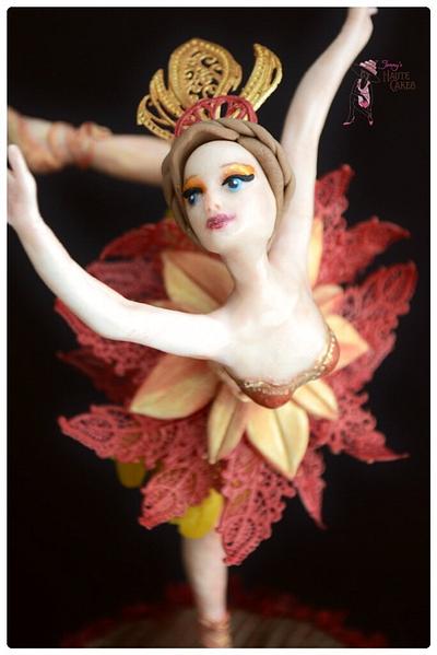 Firebird Ballerina Topper - Cake by Jenny Kennedy Jenny's Haute Cakes