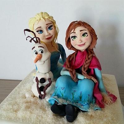 Frozen - Cake by Sabrina Adamo 
