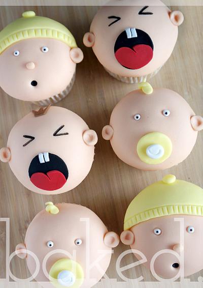 Baby Face Cupcakes - Cake by Helena, Baked Cupcakery
