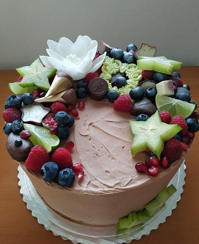 Chocolate cake - Cake by Ellyys