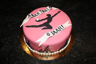 Gymnastics cake - Cake by Natalia