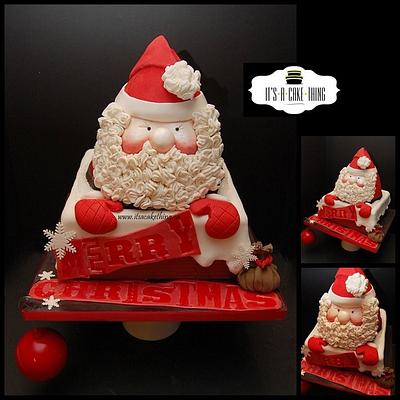 Santa Claus is Coming to Town - Cake by It's a Cake Thing 