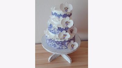 Orchids - Cake by Katya
