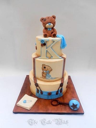 Vintage Teddy Bear Cake  - Cake by Nessie - The Cake Witch