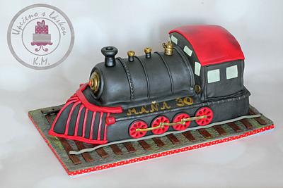 Steam locomotive - Cake by Tynka