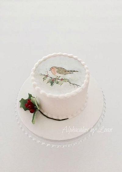 Little Robin - Cake by AlphacakesbyLoan 
