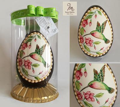 Bird Easter Egg - Cake by Katia Malizia 