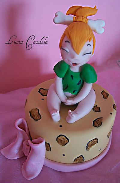 pebbles flintstone  TUTORIAL ! (  la mia Ciottolina flintstone   con TUTORIAL ) - Cake by LUXURY CAKE BY LUCIA CANDELA