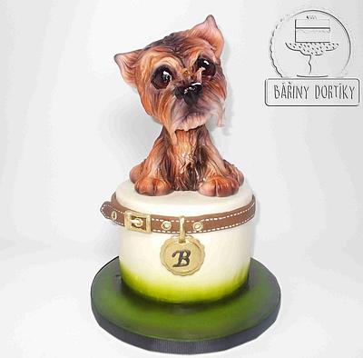 Yorkshire terrier - Cake by cakeBAR