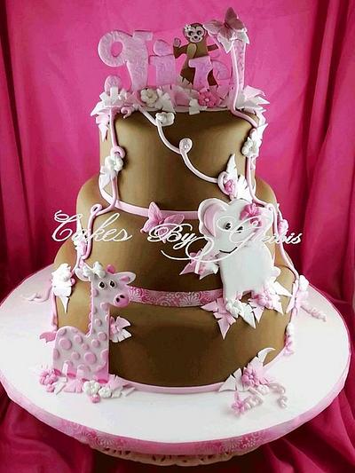 Jungle Baby Shower Cake - Cake by Gleibis