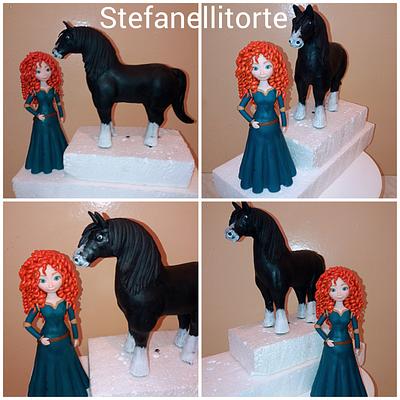 Brave Merida cake topper - Cake by stefanelli torte