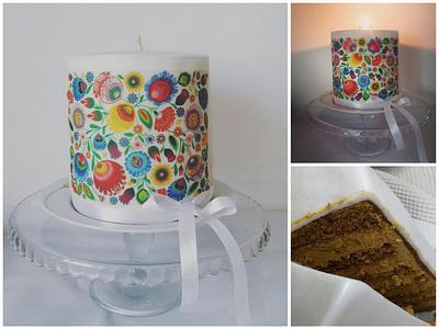Candle cake - Cake by Iva